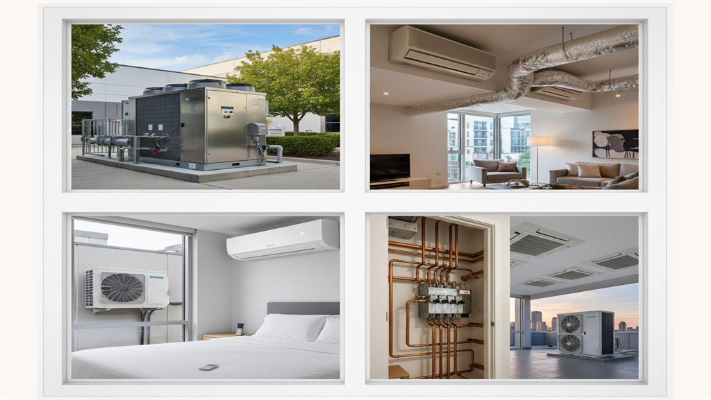 بهترین سیستم تهویه مطبوع برای آپارتمان